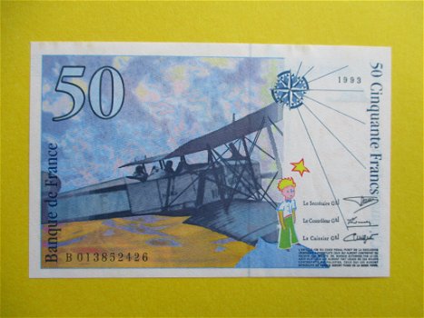 France 50 francs P-157b 1993 Au+ - 1