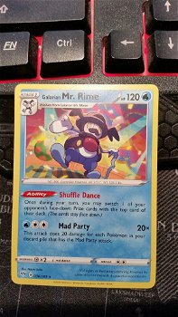 Galarian Mr. Rime 036/189 Rare Sword & Shield: Darkness Ablaze - 0