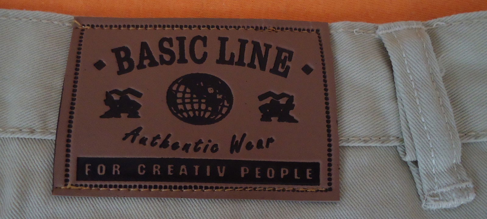 Korte beige broek van Marcel Clair van 100% katoen, maat 54. - Afbeelding 5