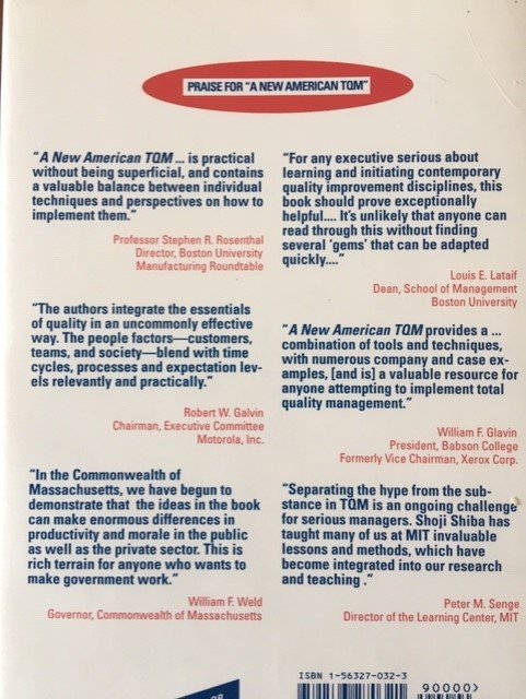 A new American TQM - Four practical revolutions in management - Shiba, Graham, Walden - Afbeelding 4
