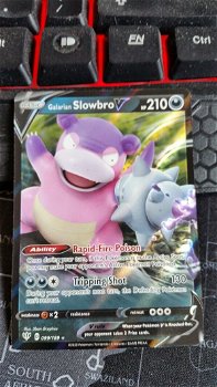 Galarian Slowbro V 099/189 Ultra Rare Sword & Shield: Darkness Ablaze - 0