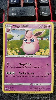  Wigglytuff  068/189  Rare Sword & Shield: Darkness Ablaze