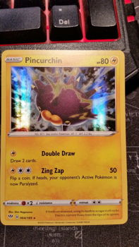 Pincurchin 064/189 Holo Rare Sword & Shield: Darkness Ablaze - 0