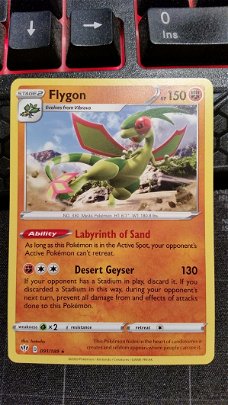  Flygon  091/189  Rare Sword & Shield: Darkness Ablaze