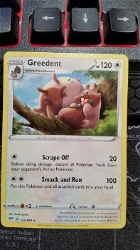 Greedent 153/189 Rare Sword & Shield: Darkness Ablaze - 0