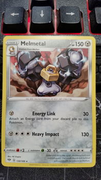 Melmetal 130/189 Rare Sword & Shield: Darkness Ablaze - 0