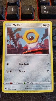 Meltan 129/189 Common Sword & Shield: Darkness Ablaze - 0