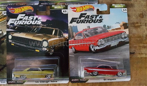 Hotwheels Motor City Muscle serie 1:64 Hotwheels - 3