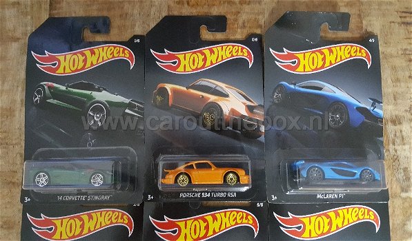 Hotwheels Basic exotics serie 1:64 Hotwheels - 1