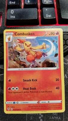  Combusken  023/189  Uncommon Sword & Shield: Darkness Ablaze