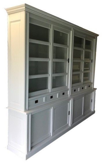 Buffetkast Utrecht XL wit - wit 300 x 240cm - nr. 1