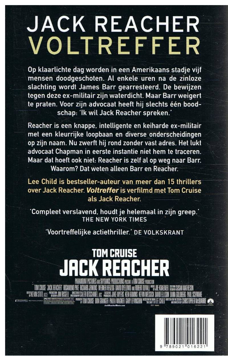 Lee Child = Voltreffer - Jack Reacher - paperback - Afbeelding 2