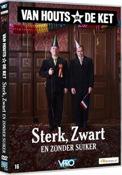Van Houts en De Ket - Sterk Zwart En Zonder Suiker (DVD) Nieuw/Gesealed VPRO - 0