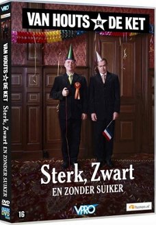 Van Houts en De Ket - Sterk Zwart En Zonder Suiker (DVD) Nieuw/Gesealed VPRO  