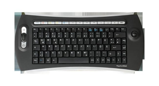 TechniSat ISIO keyboard black, toetsenbord - 0