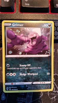 Grimer 100/189 Common Sword & Shield: Darkness Ablaze - 0