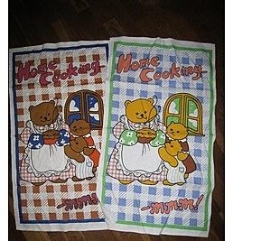 3 keukendoeken met grappige beren - Afbeelding 2