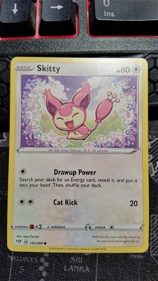  Skitty  141/189  Common Sword & Shield: Darkness Ablaze