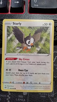 Starly 145/189 Common Sword & Shield: Darkness Ablaze - 0