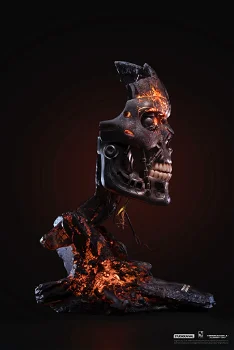 PureArts Terminator T-800 Battle Damaged 1:1 Scale Art Mask - 3