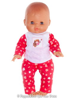 Paola Reina 34 cm Pyjama Prinses/hartjes