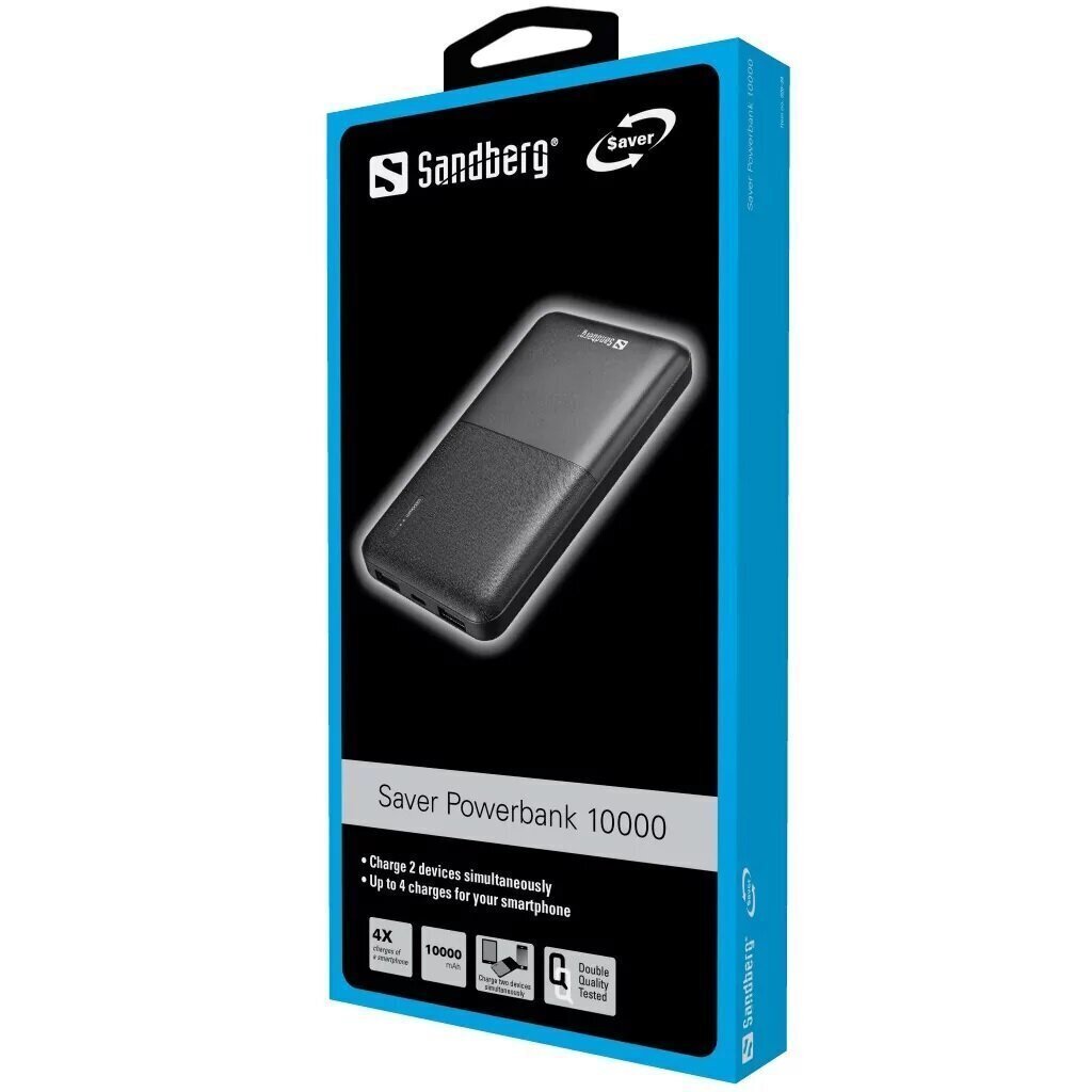 Saver Powerbank 10000 draagbare batterij laden via USB - Afbeelding 4