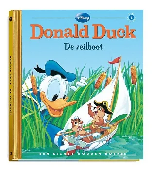 Donald Duck - De Zeilboot (Hardcover/Gebonden) Gouden Boekjes Walt Disney - 0