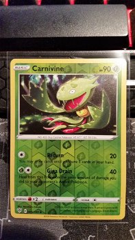 Carnivine 005/189 (reverse) Uncommon Sword & Shield: Darkness Ablaze - 0