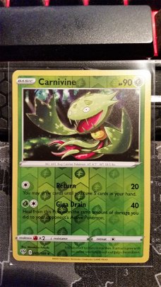 Carnivine  005/189  (reverse) Uncommon Sword & Shield: Darkness Ablaze