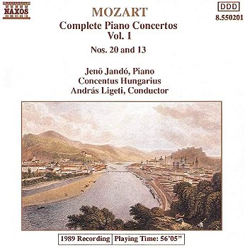 Jeno Jando - Mozart Piano Concerti 13 & 20 (CD) Nieuw - 0