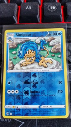 Simipour  042/189  (reverse) Uncommon Sword & Shield: Darkness Ablaze