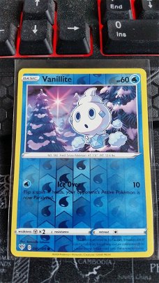 Vanillite  045/189 (reverse) Common Sword & Shield: Darkness Ablaze