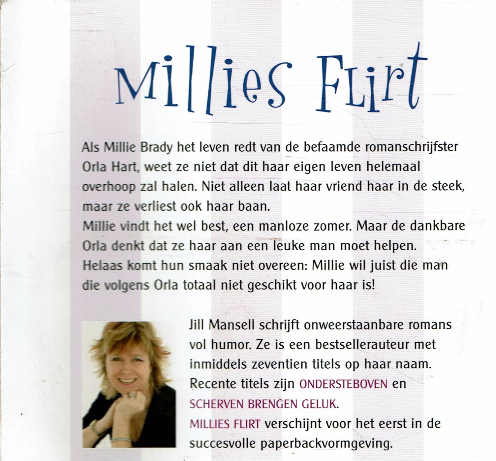 Jill Mansell = Millies flirt - Afbeelding 2