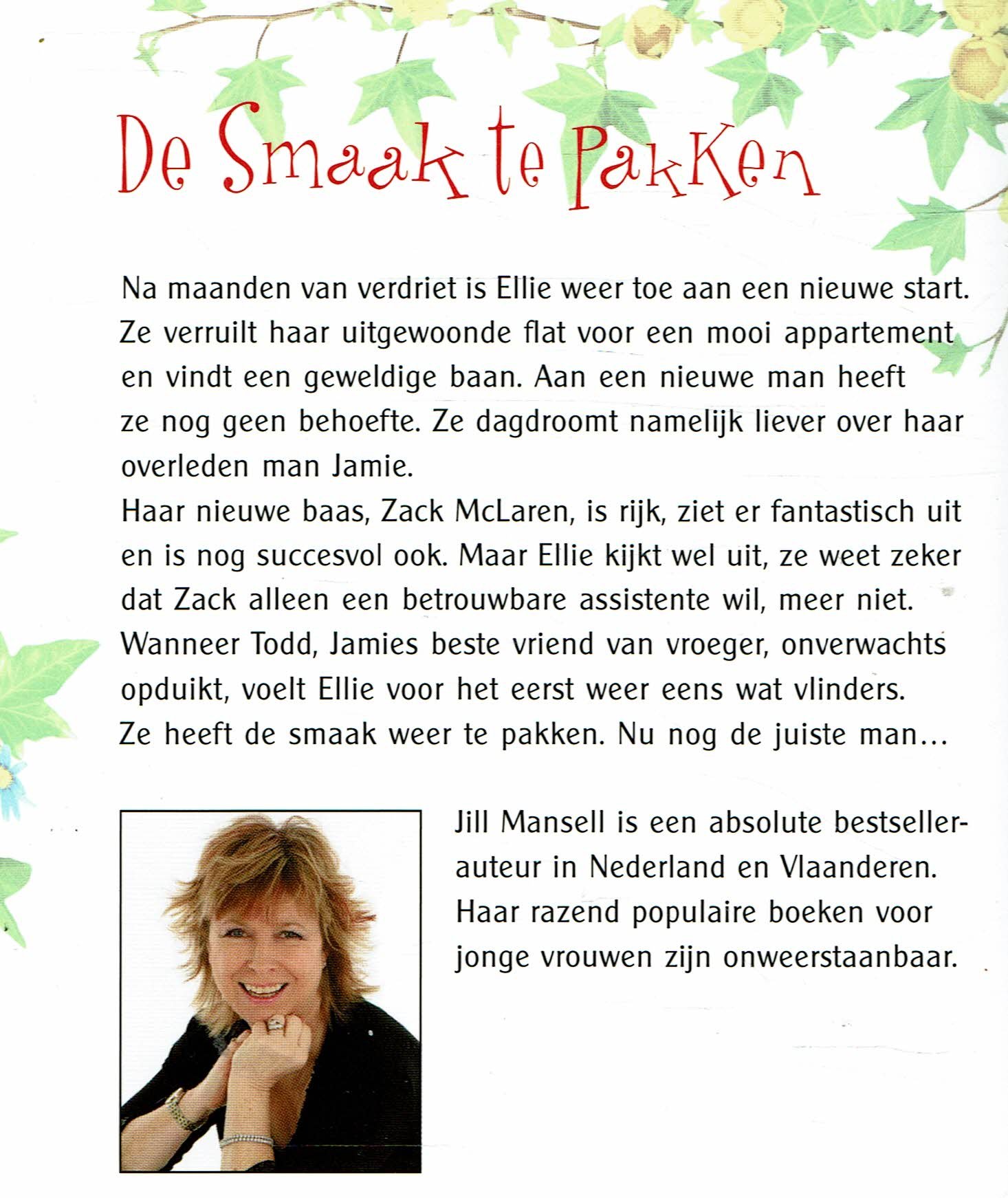 Jill Mansell = De smaak te pakken - Afbeelding 2