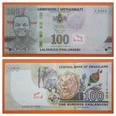 Swaziland 100 Emalangeni P-New 6.9.2017 (2018) UNC