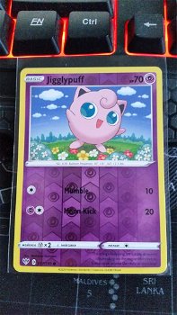 Jigglypuff 067/189 (reverse) Common Sword & Shield: Darkness Ablaze - 0