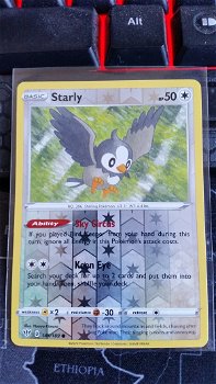 Starly 145/189 (reverse) Common Sword & Shield: Darkness Ablaze - 0