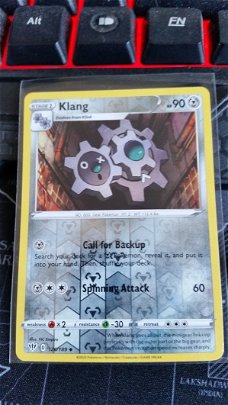 Klang  126/189  (reverse) Uncommon Sword & Shield: Darkness Ablaze