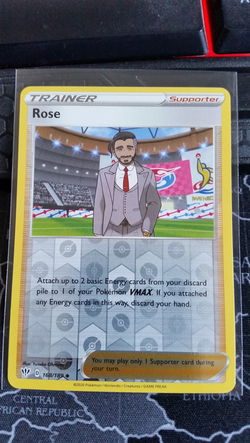 Rose 168/189 (reverse) Uncommon Sword & Shield: Darkness Ablaze