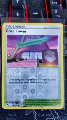 Rose Tower  169/189  (reverse) Uncommon Sword & Shield: Darkness Ablaze