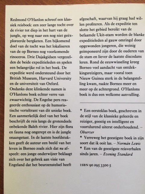 Naar het hart van Borneo - Redmond O'Hanlon - Afbeelding 2