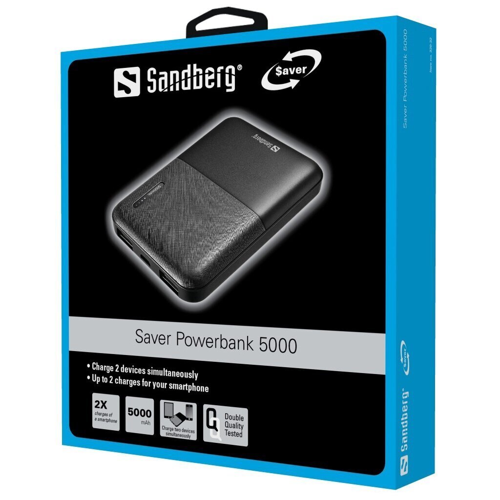 Saver Powerbank 5000 draagbare batterij mobiele telefoon of ander mobiel apparaat kan voeden - Afbeelding 4