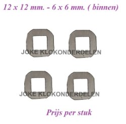 = Vastzetplaatje= comtoise =42876