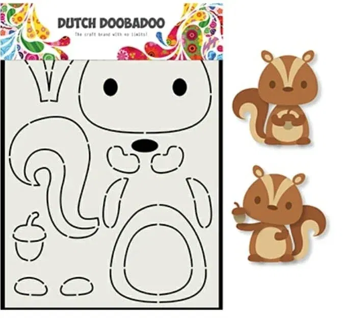 Dutch doobadoo eekhoorntje - nr. 1