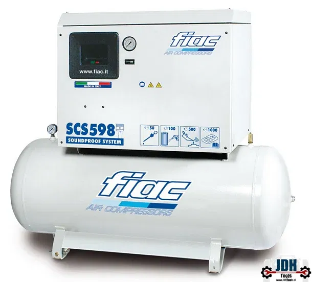 Fiac Geluid gedempte compressor 270L 400V FI-SCS 598-300 - nr. 1