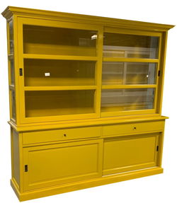 Buffetkast Lisse oker geel 240 x 50/40 x 220cm