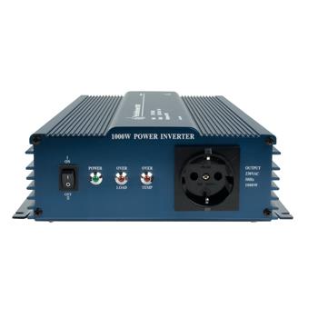 Zuivere sinus omvormer 12 - 230 V 1000 W, hq-pure1kw - Afbeelding 2
