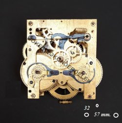 Regulateur uurwerk =Junghans=zie omschr.=42887