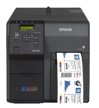 Epson ColorWorks C7500 kleuren etiketten printer C31CD84012 - 1
