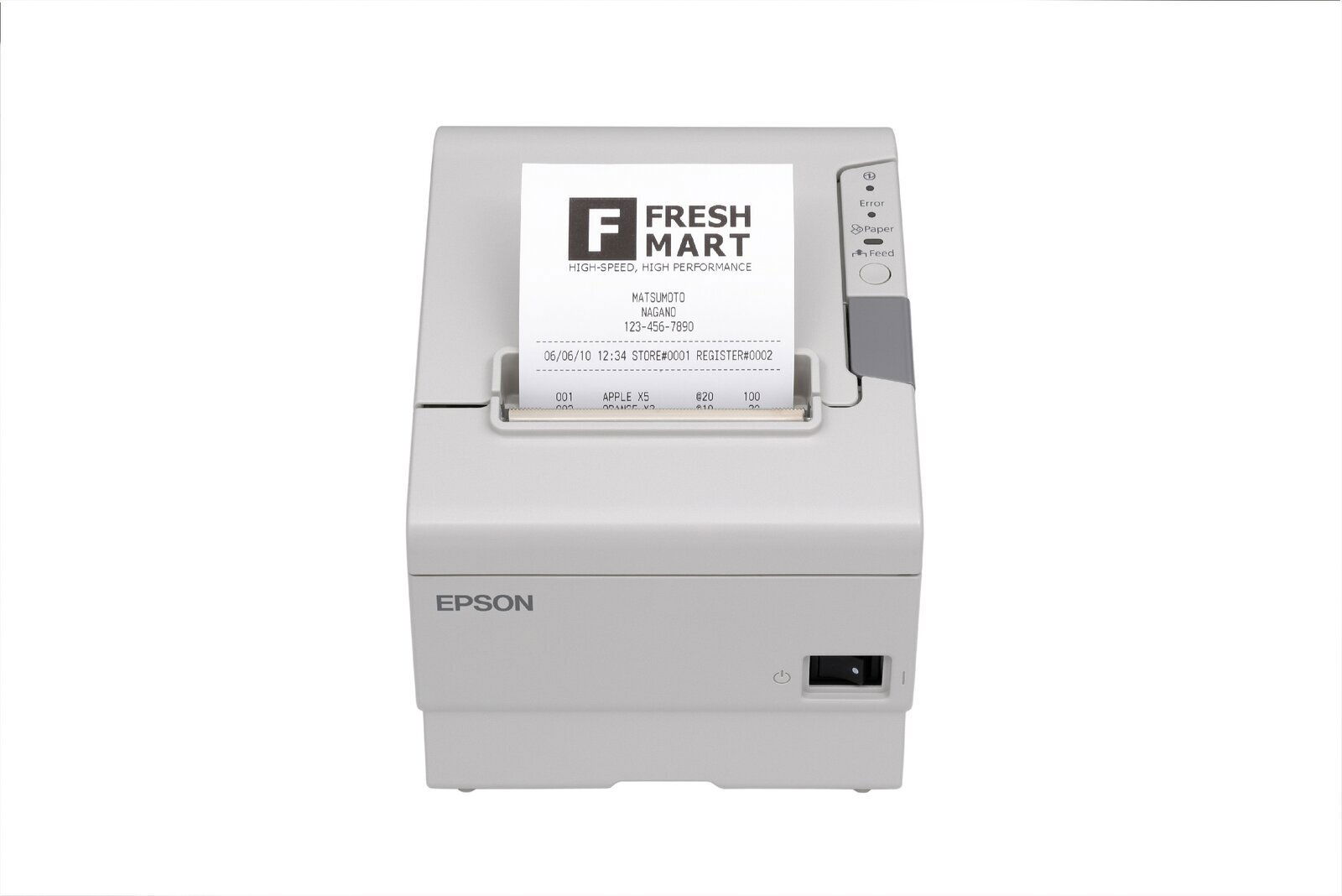 Epson TM-T88V USB RS232 licht grijs C31CA85031 direct thermisch bonprinter - Afbeelding 6